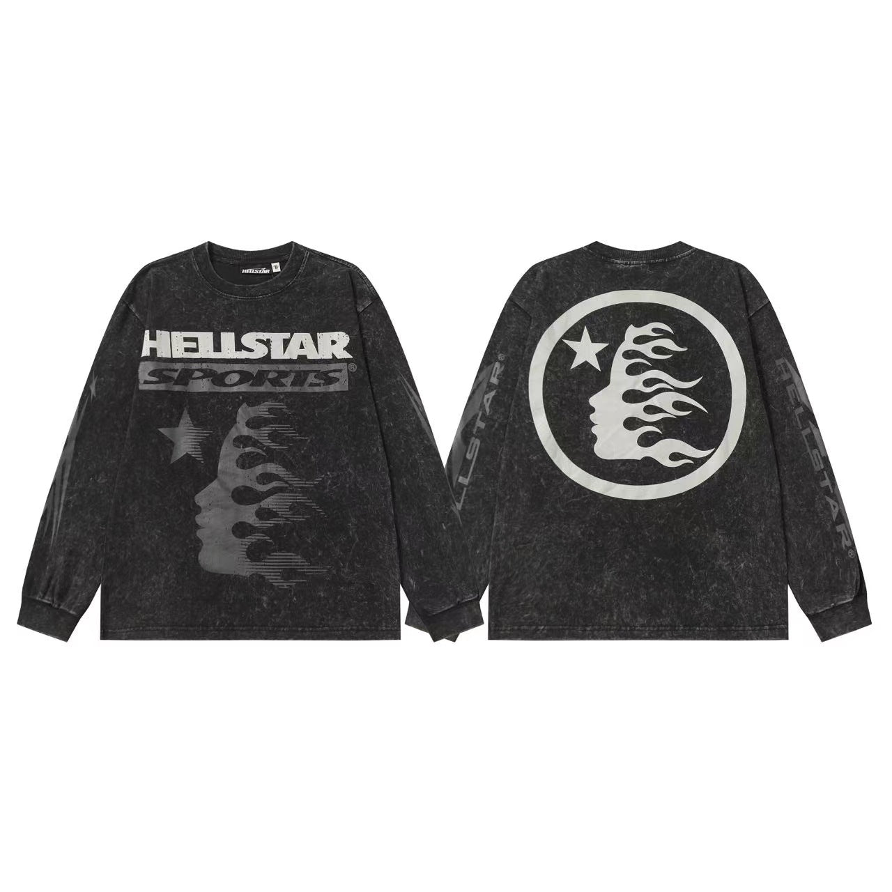 Hellstar “Basketball Skeleton” Long Sleeve Tee