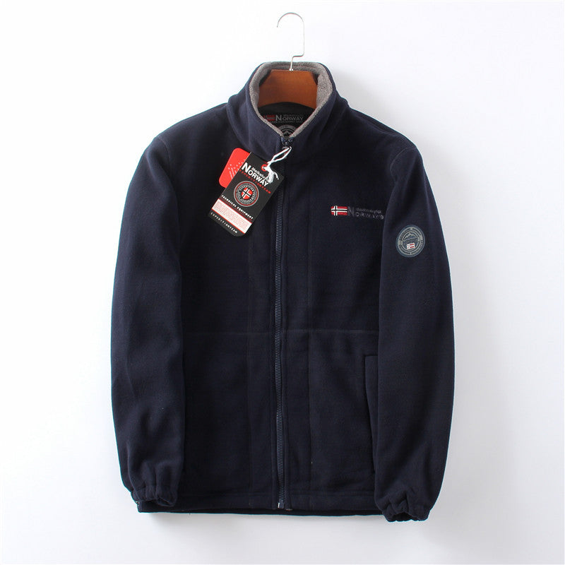 Double-Layer Fleece Hooded Jacket - Seldom Seen Styles