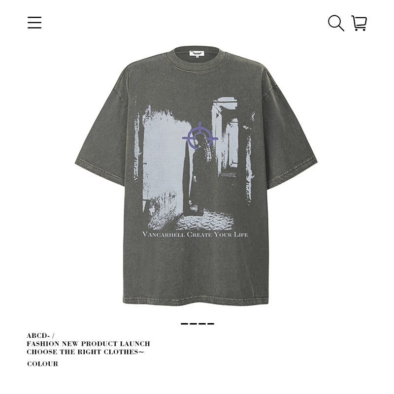 VANCARHELL Spirit Of Freedom Photo Print Tee