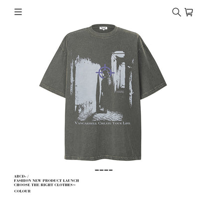 VANCARHELL Spirit Of Freedom Photo Print Tee