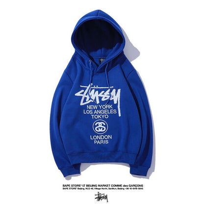 Stüssy Stock Logo Copyright Hoodie