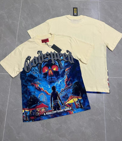 Godspeed Statue of Liberty "Night of the Demigods" Tee