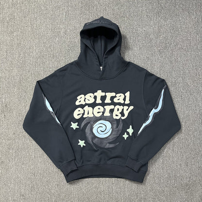 Broken Planet Hoodie and Sweatpants Set Oversized Graphic Tracksuit Streetwear Two Piece Outfit Unisex