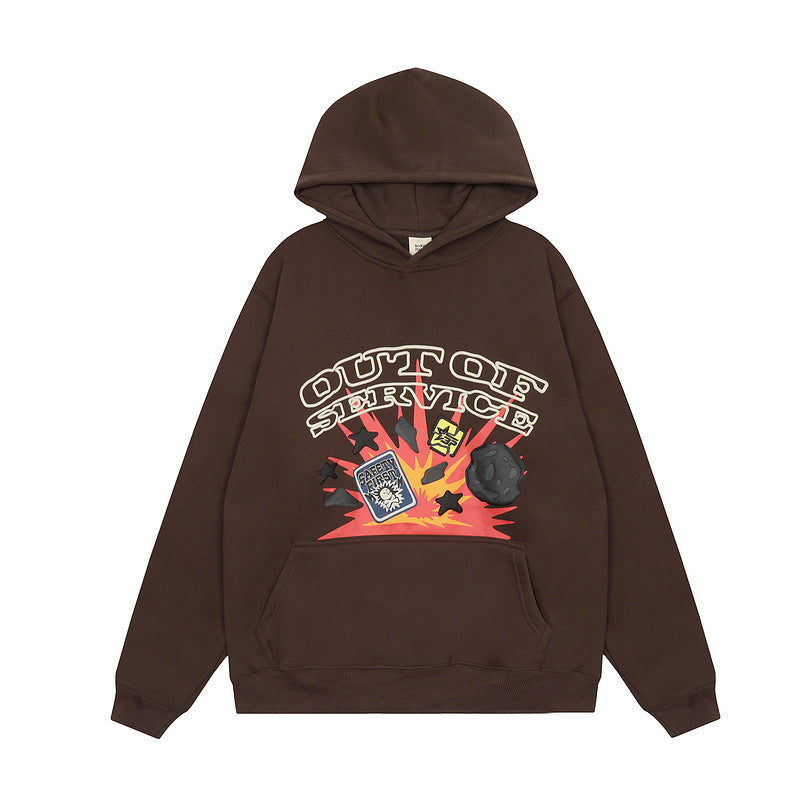 Broken Planet Hoodie and Sweatpants Set Oversized Graphic Tracksuit Streetwear Two Piece Outfit Unisex