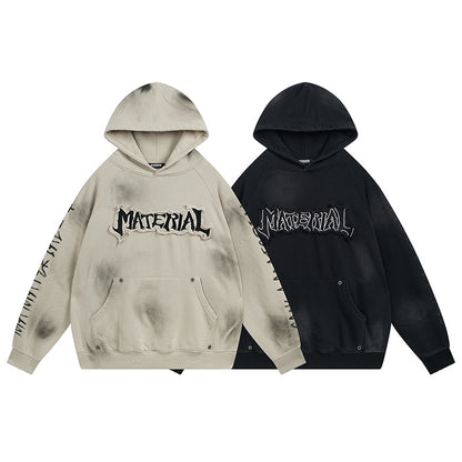 DCRB Distressed Material Hoodie