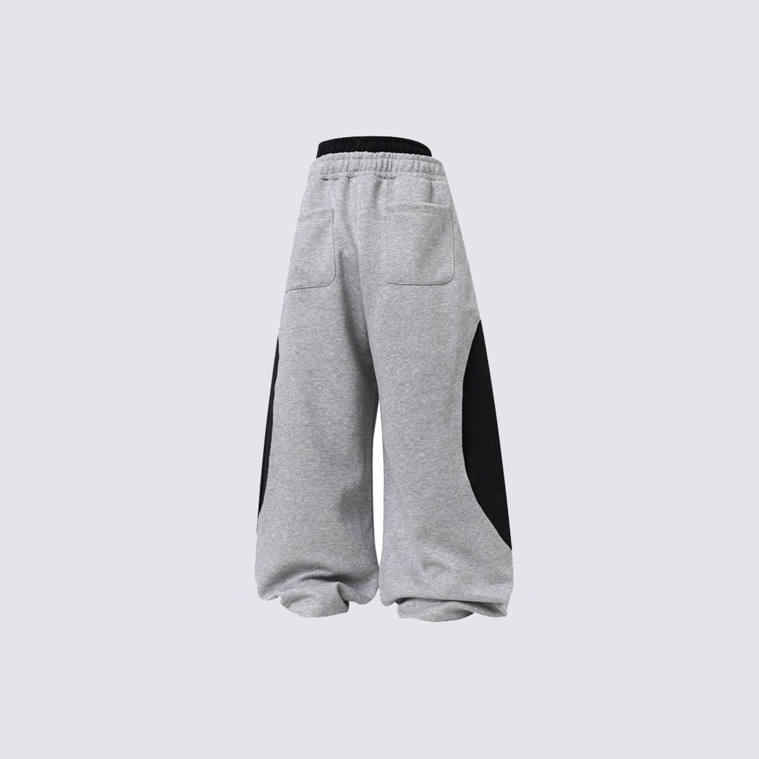 KIIKIO Double Waistband Stripe Track Pants