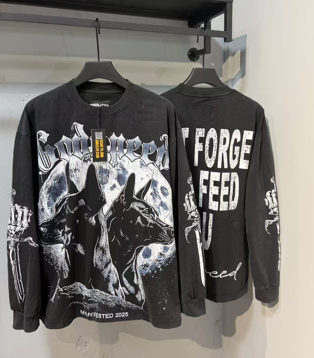 Godspeed Statue of Liberty Long Sleeve Shirt