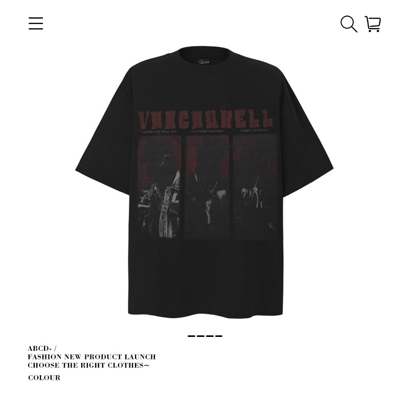 VANCARHELL Spirit Of Freedom Photo Print Tee