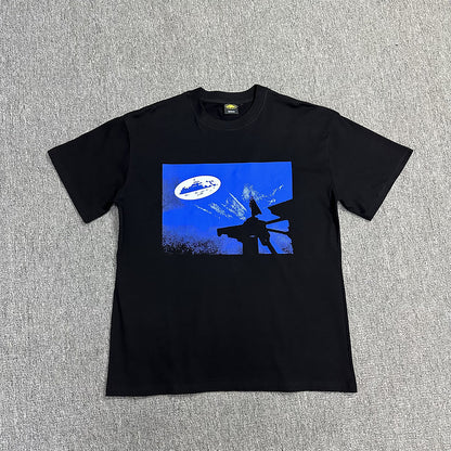 Alcatraz Graphic T Shirt Oversized Streetwear Tee Vintage Logo Print Cotton Crew Neck Unisex T Shirt