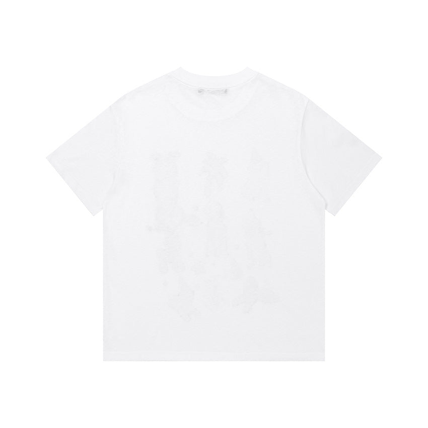 Cute Doodle Graphic Oversized T-Shirt Short Sleeve Crew Neck Loose Casual Summer Streetwear Tee | Doodle Tee