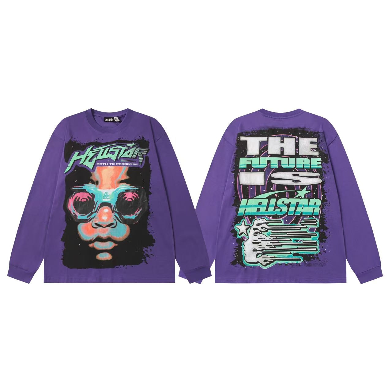 Hellstar “Basketball Skeleton” Long Sleeve Tee