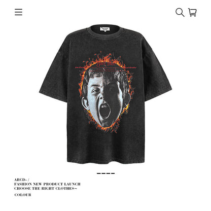 VANCARHELL Skeleton Ribcage T-Shirt