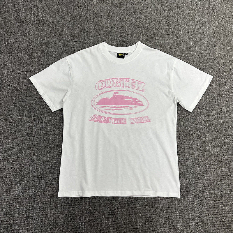 Alcatraz Graphic T Shirt Oversized Streetwear Tee Vintage Logo Print Cotton Crew Neck Unisex T Shirt