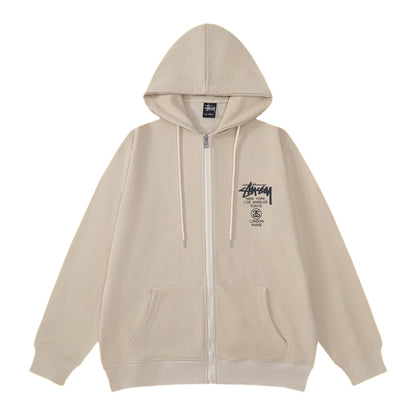 Stüssy Stock Logo Copyright Hoodie