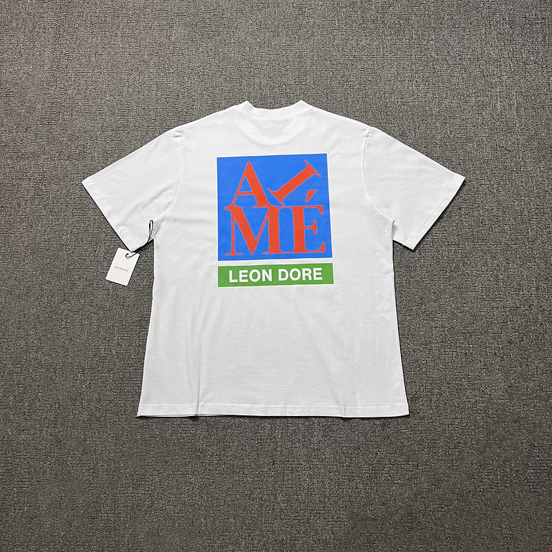 Aime Leon Dore New York Queens Graphic T-Shirt Vintage Streetwear Crew Neck Cotton Tee Casual Short Sleeve Unisex Top