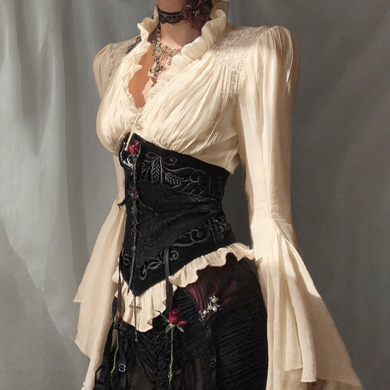 Shirt Autumn Song Le Doll Halloween Blouses - Seldom Seen Styles