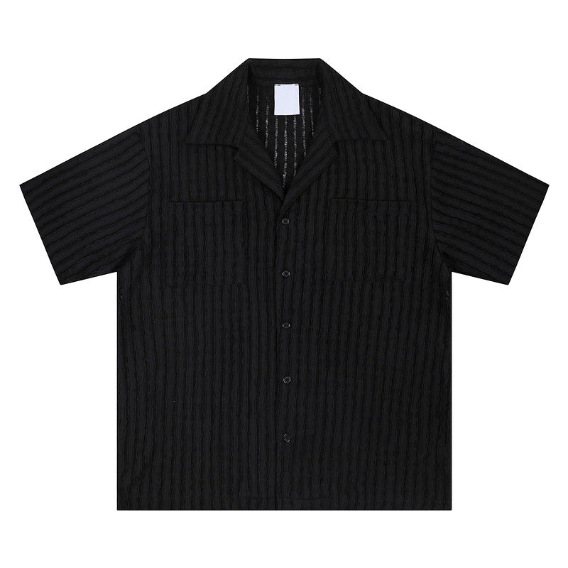 Aelfric Eden Knit Cable Short Sleeve Shirt