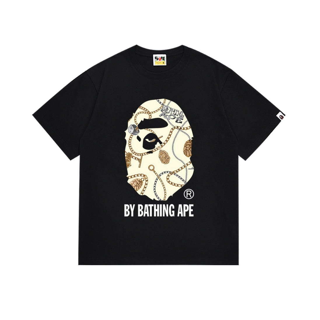 BAPE Chain Link Ape Head Tee