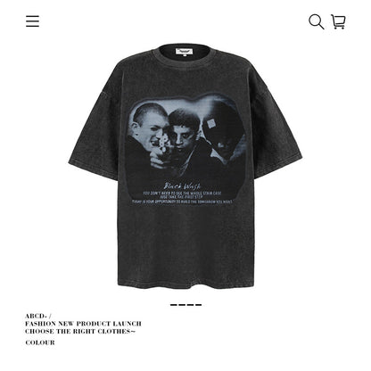 VANCARHELL Skeleton Ribcage T-Shirt