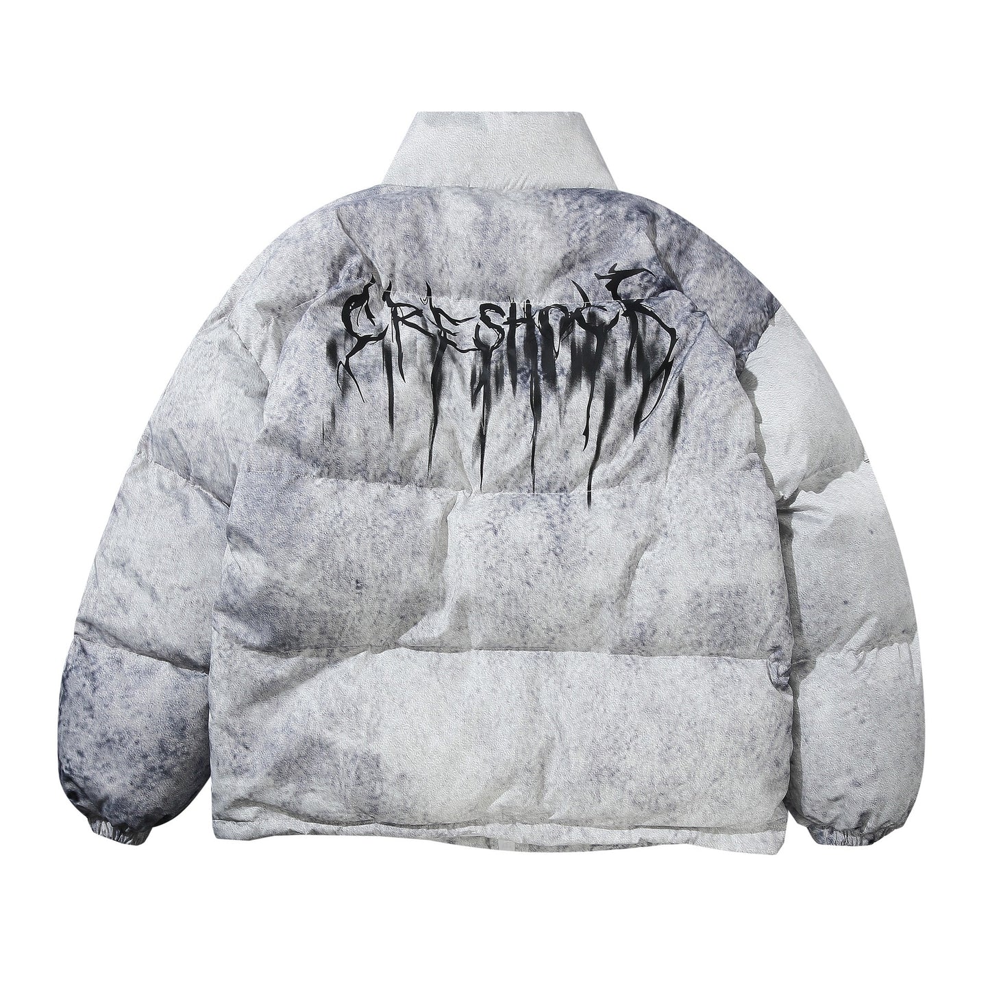 Women's American Street Oversized Hand-Stuffed Cotton Puffer Jacket Couple Autumn Winter Casual Unisex Multi-Style | Street Duo Puffer II