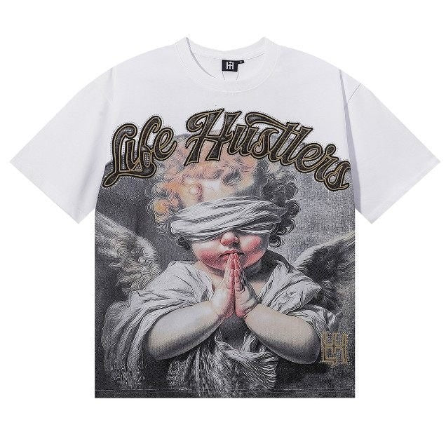 Life Hustlers “Blind Baby” Rhinestone Tee