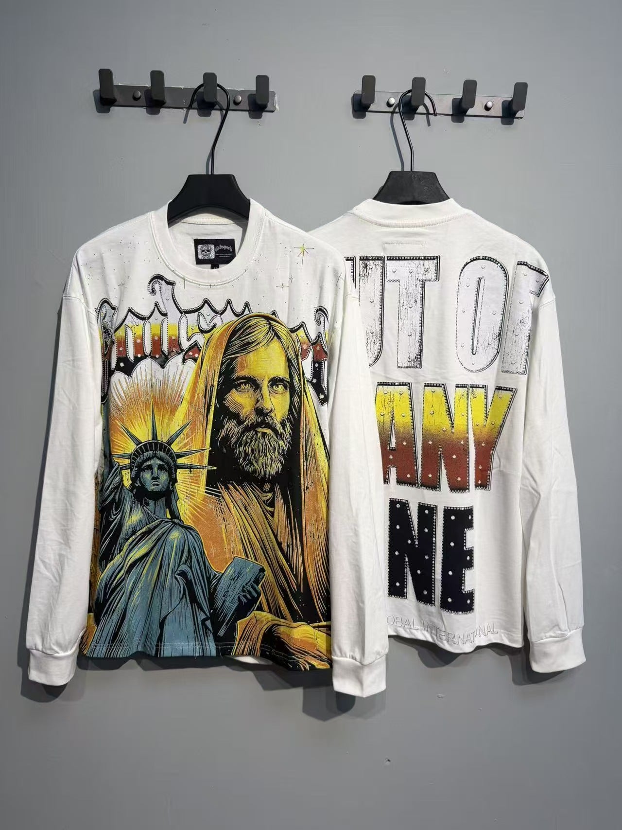 Godspeed Statue of Liberty Long Sleeve Shirt