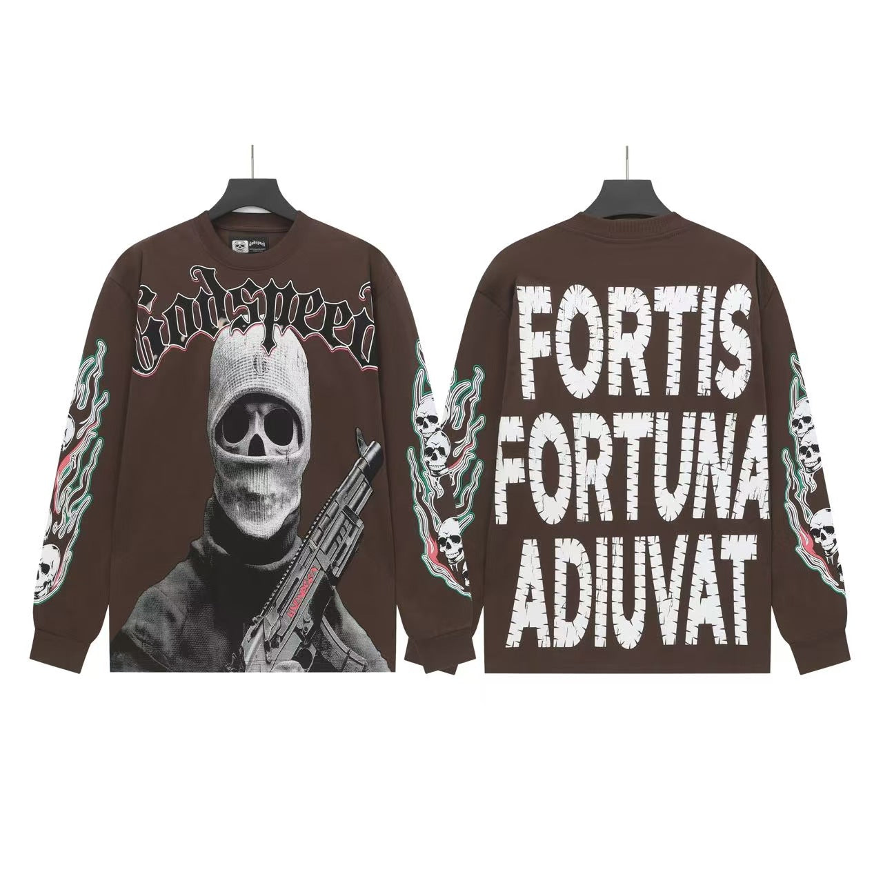 Godspeed Statue of Liberty Long Sleeve Shirt