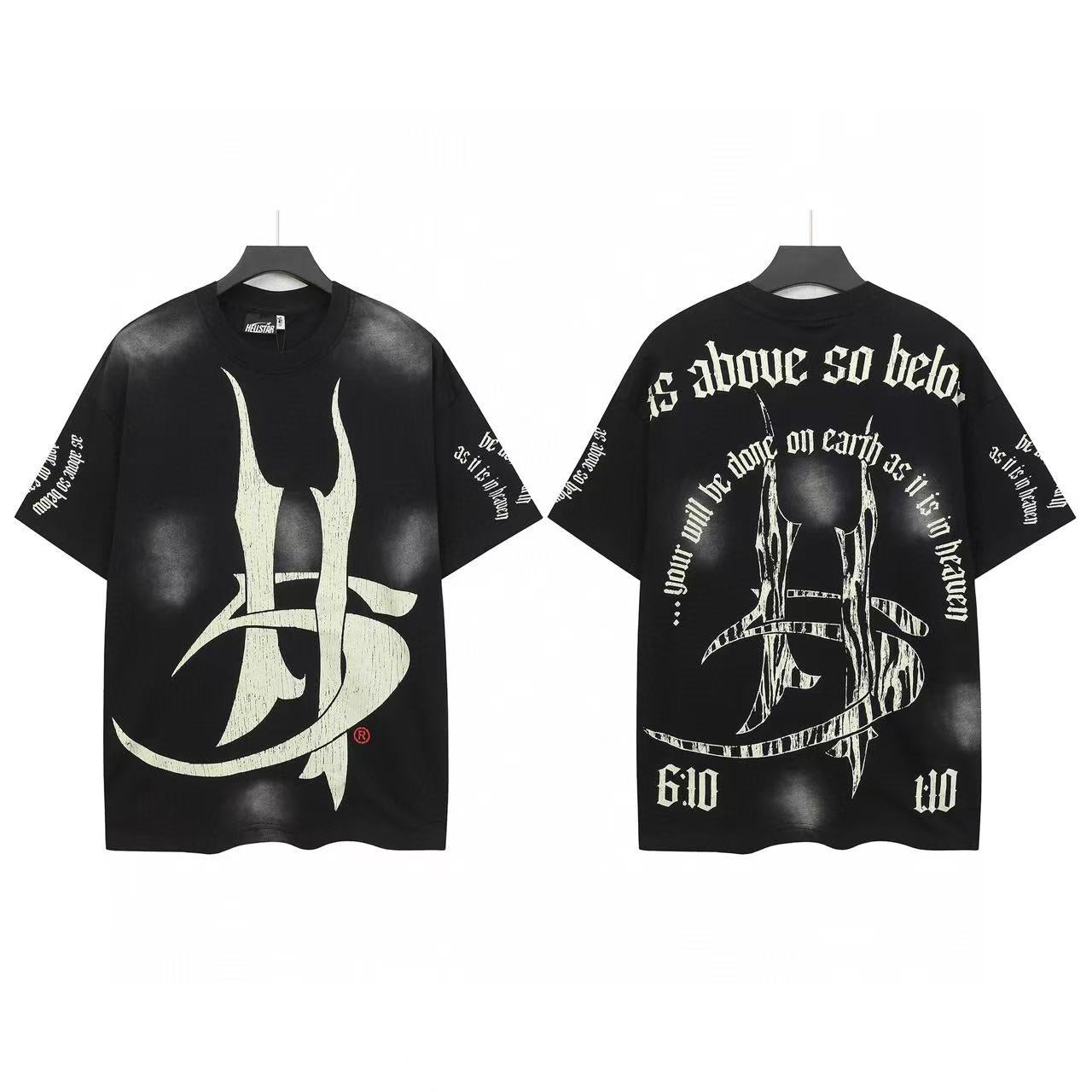 Hellstar "Jesus Wept" T-Shirt / Hellstar "The Path to Paradise" T-Shirt