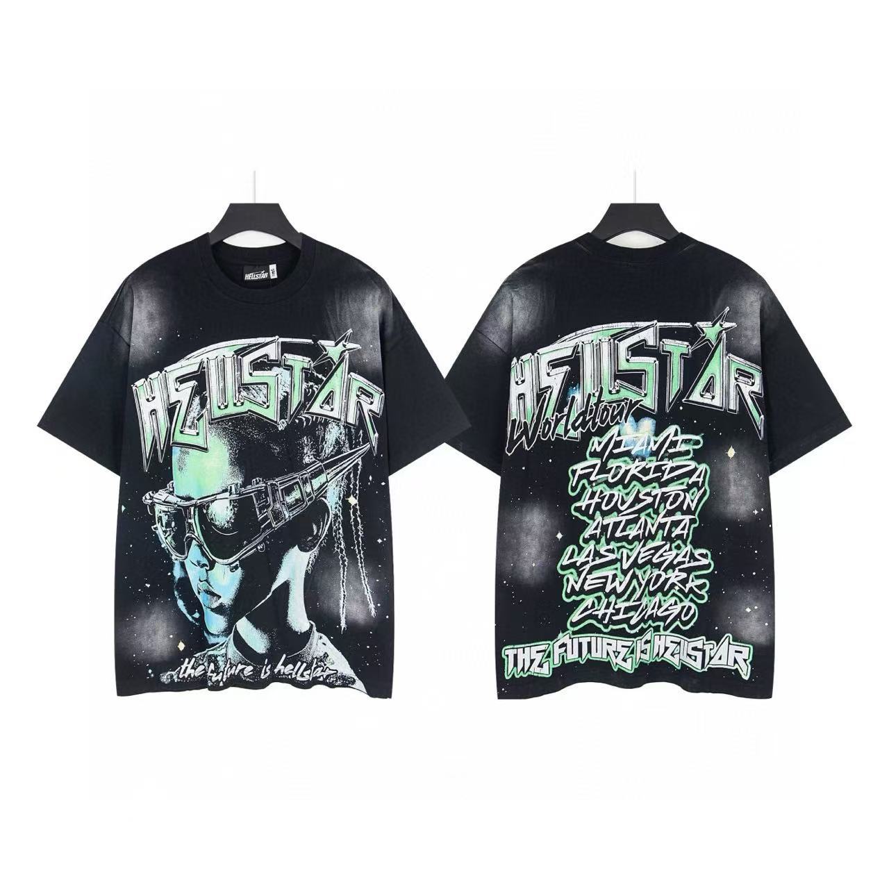 Hellstar "Jesus Wept" T-Shirt / Hellstar "The Path to Paradise" T-Shirt
