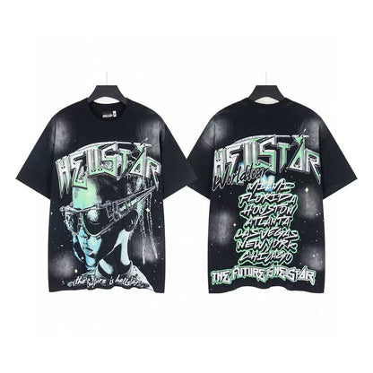 Hellstar "Jesus Wept" T-Shirt / Hellstar "The Path to Paradise" T-Shirt