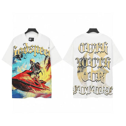 Godspeed Statue of Liberty "Night of the Demigods" Tee