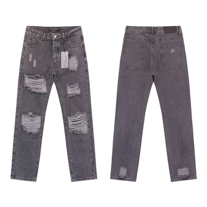 Godspeed Jeans #8211 (Distressed Retro Back Embroidery Denim)