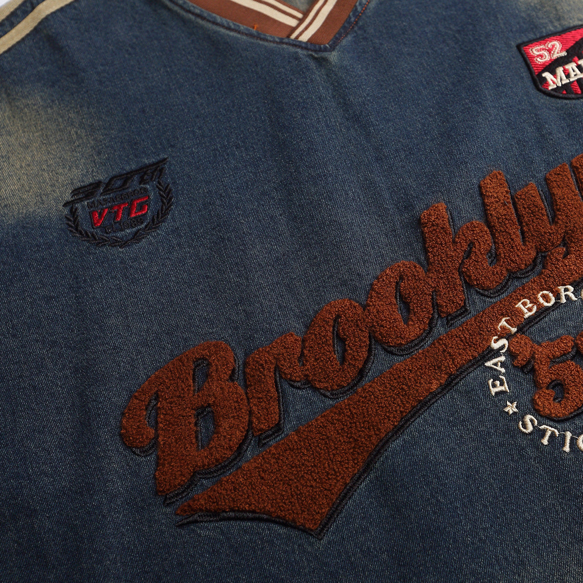 Vintage Brooklyn Denim Sweatshirt