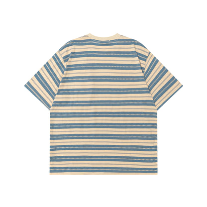 Oversized Short Sleeve Shirt Casual Summer Streetwear Top | N232 Blue Shirt