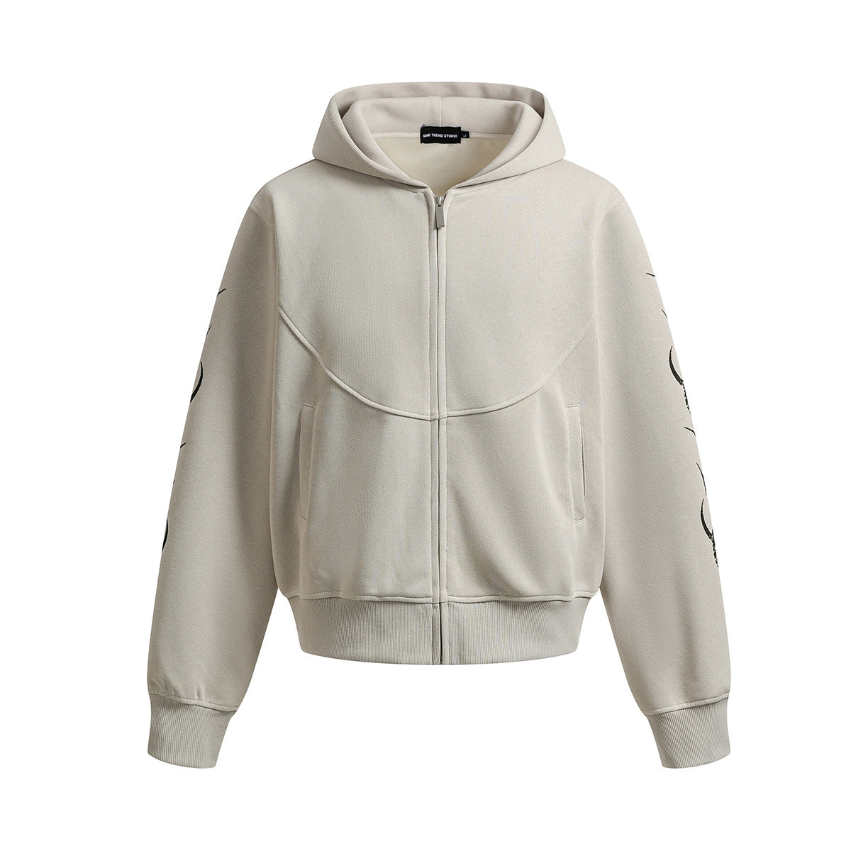 Tribal Graphic Zip Hoodie & Track Pants Set