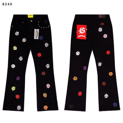 Godspeed Jeans #8211 (Distressed Retro Back Embroidery Denim)
