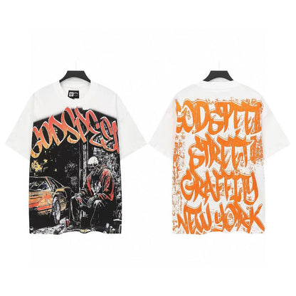 Godspeed Statue of Liberty "Night of the Demigods" Tee