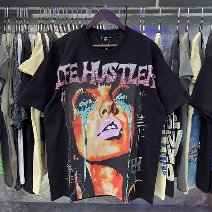 Life Hustlers “Blind Baby” Rhinestone Tee