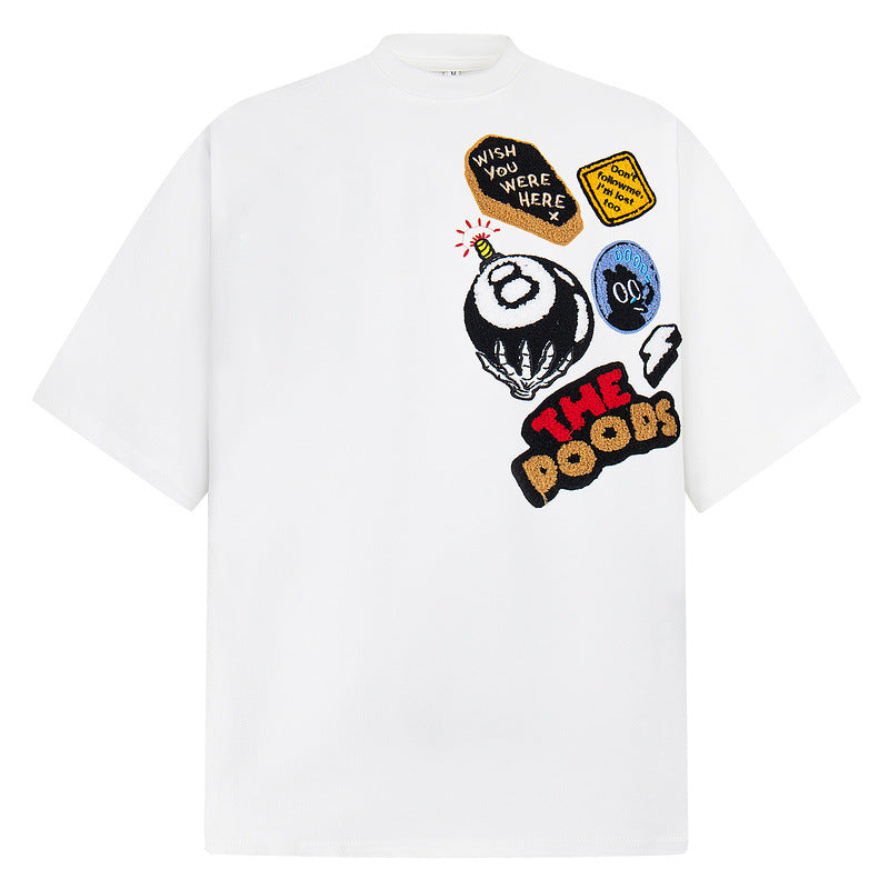 Graphic Patch "THE DOODS" T-Shirt by Oro