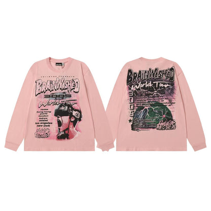 Hellstar “Basketball Skeleton” Long Sleeve Tee