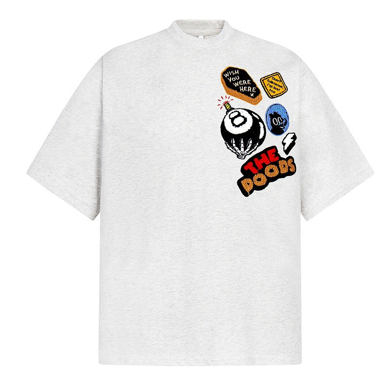 Graphic Patch "THE DOODS" T-Shirt by Oro
