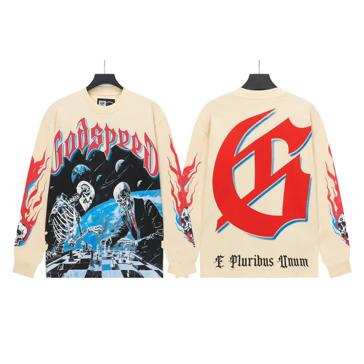Godspeed Statue of Liberty Long Sleeve Shirt