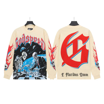 Godspeed Statue of Liberty Long Sleeve Shirt