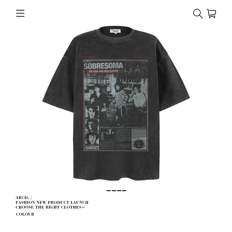 VANCARHELL Spirit Of Freedom Photo Print Tee