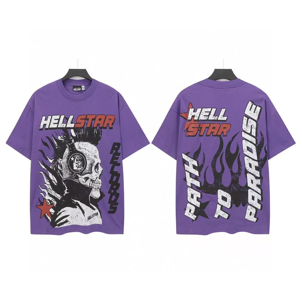 Hellstar "Jesus Wept" T-Shirt / Hellstar "The Path to Paradise" T-Shirt