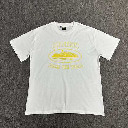 Alcatraz Graphic T Shirt Oversized Streetwear Tee Vintage Logo Print Cotton Crew Neck Unisex T Shirt