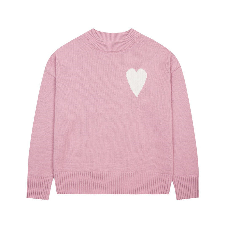 AMI Paris “Ami de Cœur” Crewneck Sweater