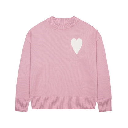 AMI Paris “Ami de Cœur” Crewneck Sweater