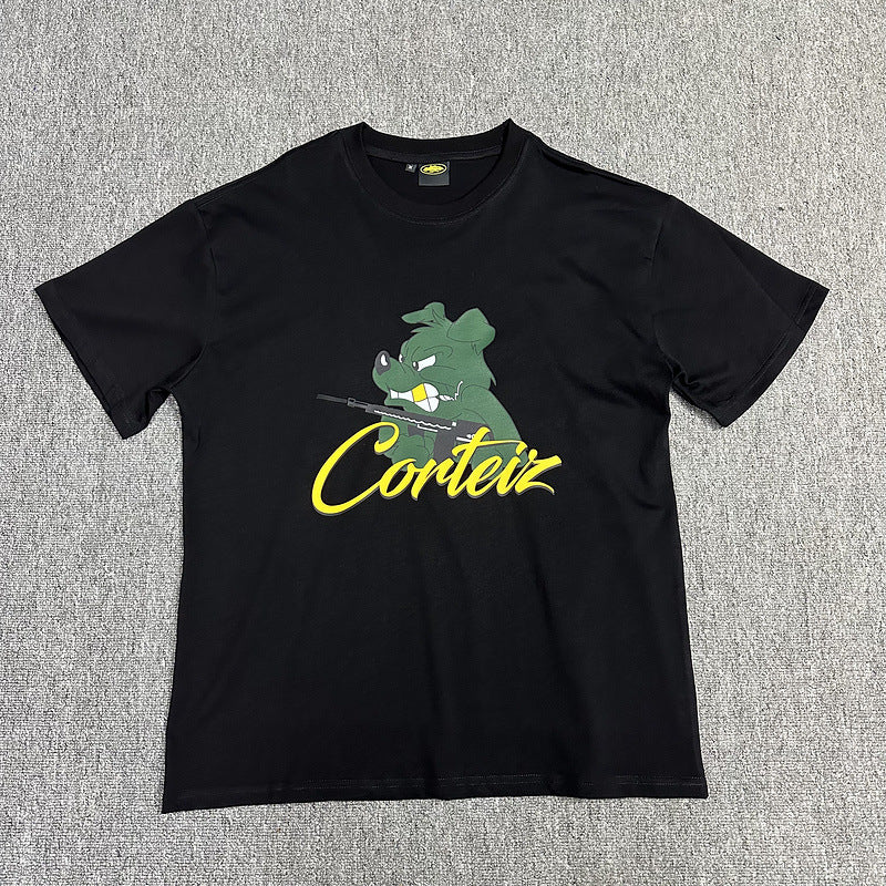 Alcatraz Graphic T Shirt Oversized Streetwear Tee Vintage Logo Print Cotton Crew Neck Unisex T Shirt