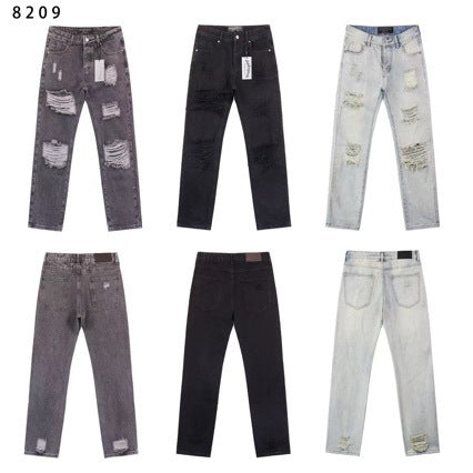 Godspeed Jeans #8211 (Distressed Retro Back Embroidery Denim)